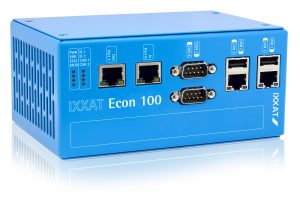 Die IXXAT Econ 100 ist eine PC-basierte Plattform für kundenspezifische Steuerungslösungen. Bild: IXXAT