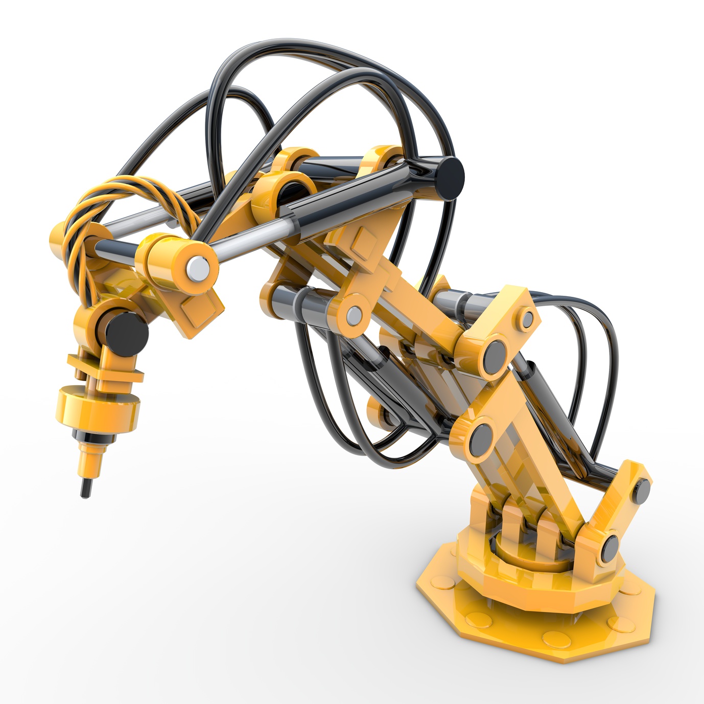 Auch für Roboter sind die kompakten Antriebe mit ihrem ausgesprochen guten Leistungsgewicht geeignet. Bild: ebm-papst