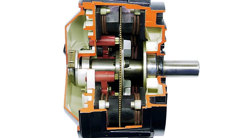 Der Scheibenläufermotor nach dem Prinzip des „Barlow’schen Rades“ war in den 70er Jahren der Motor in der Automatisierungstechnik schlechthin. Bild: Mattke