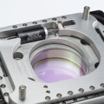 Treibende Kraft im Optikmodul ist ein kompakter bürstenloser DC-Servomotor, der bei hoher Positioniergenauigkeit arbeitet. Bild: FAULHABER/Laserline