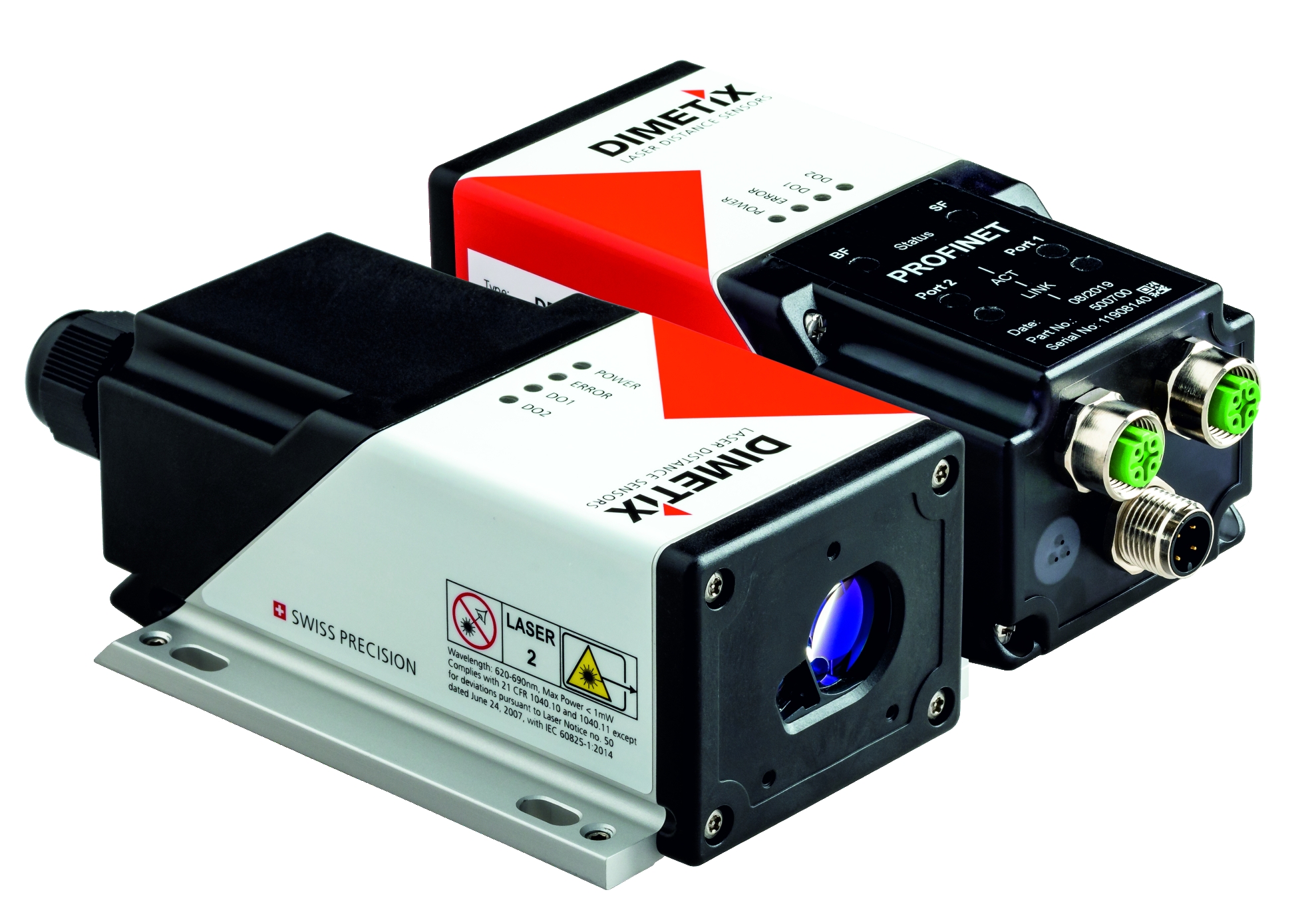 Laserdistanzsensoren für schnelle und genaue Messergebnisse bis 500 m. Bild: Dimetix