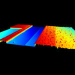 Detaillierte Messungen mit hoher lateraler Auflösung ermöglichen es, Mikro-Strukturen auf Waferoberflächen zu detektieren, ... Bild: Polytec