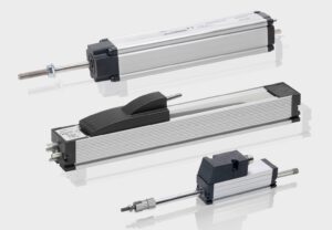 Bild 5: Lineare potentiometrische Wegsensoren messen die Einsinktiefe. (Urheber: Novotechnik)